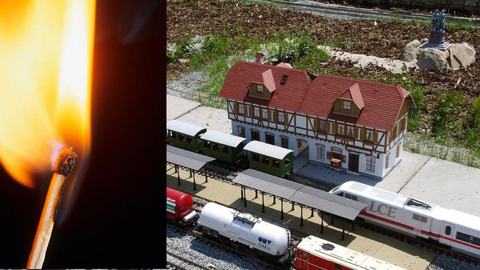 Krvavý rozvod: Otec syny nalákal na vláčky, pak se i s nimi upálil