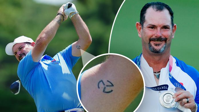 Záhadné tetování slovenského golfisty Roryho Sabbatiniho