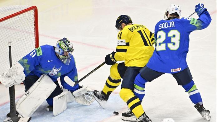Fantastický Horák držel Slovince proti Švédům nad vodou, pochytal 56 střel