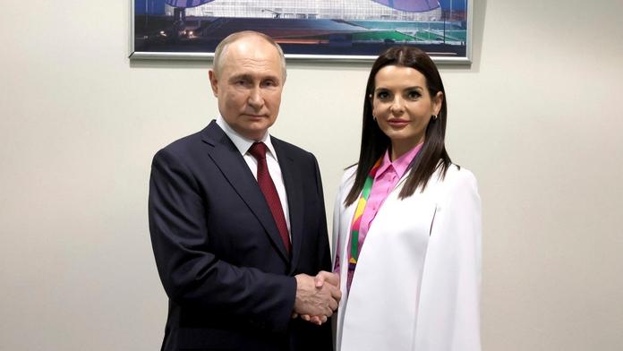 Vladimir Putin a Jevgenija Guțulová