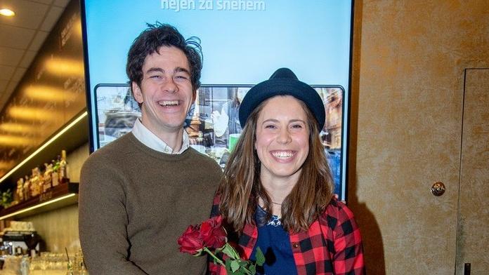Marek Adamczyk a Eva Samková