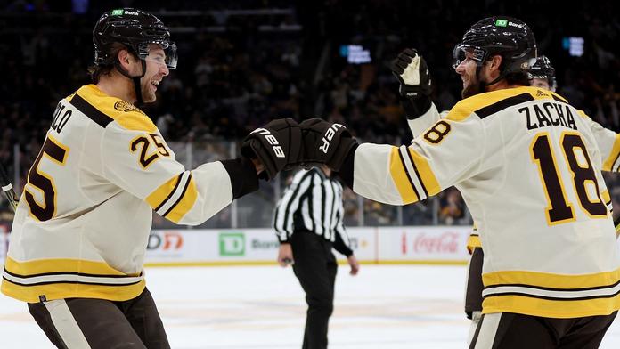 Turbulentních 24 hodin opory Bruins. Narození dítěte, pak gól v play-off