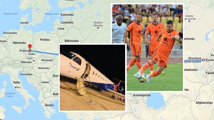 Komplikace s letadlem! Fotbalisté Mladé Boleslavi se jen tak nevrátí