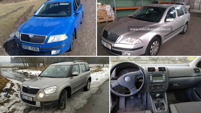 Sháníte auto? Vozy levně prodává stát i exekutoři. PŘEHLED