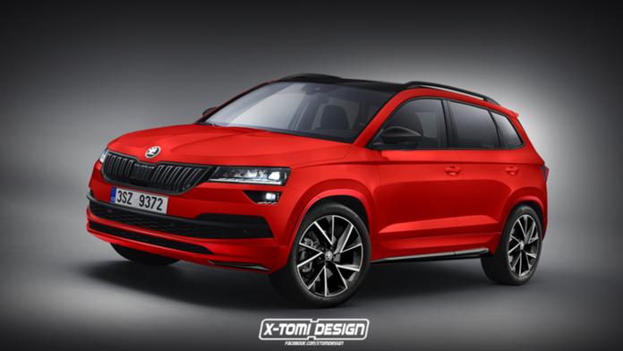 Sportovní Škodovka? Ano, Karoq RS s hybridním pohonem!