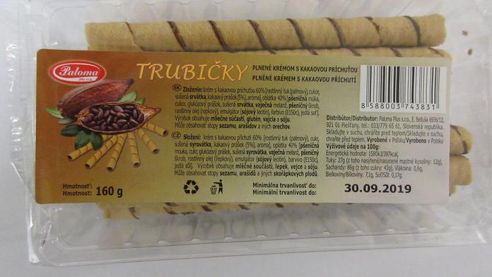 Inspektoři zakázali polské trubičky. Byly nebezpečné pro alergiky