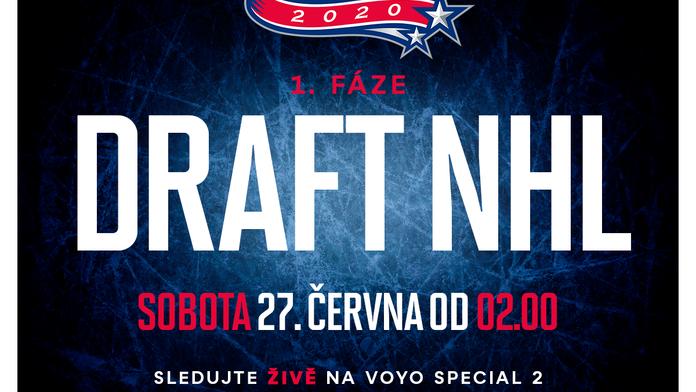 První fáze draftu do NHL již v pátek v noci! Sledujte jej živě na VOYO
