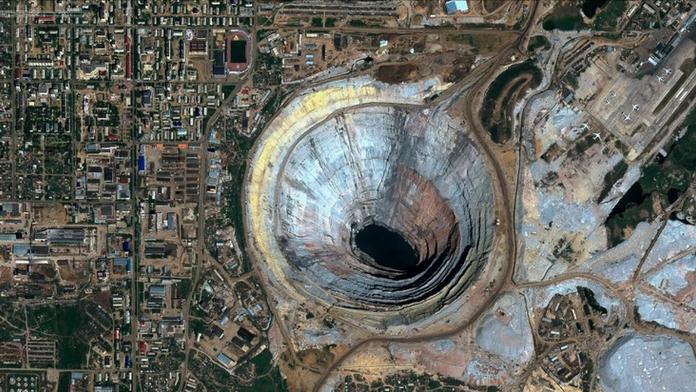Největší ruský důl na diamanty: Víme, kolik kilogramů vydá ročně
