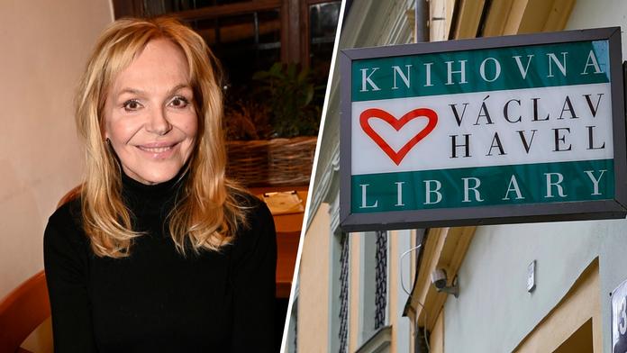 Dagmar Havlová, Knihovna Václava Havla