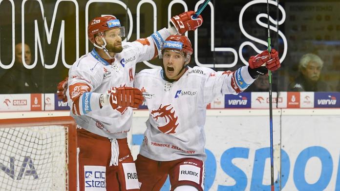 Třinec počtvrté v sezoně porazil Spartu. Překvapivě uspěl Zlín