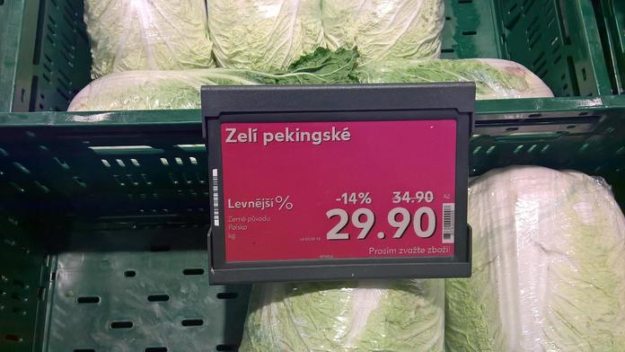 V obchodě našli jedovaté zelí. Prodával ho teplický Kaufland