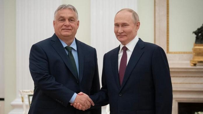 Viktor Orbán se sešel s Vladimirem Putinem
