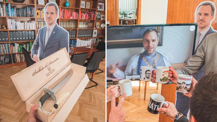 Primátor Hřib ukázal novou šavli a mluvil o kandidatuře na prezidenta!