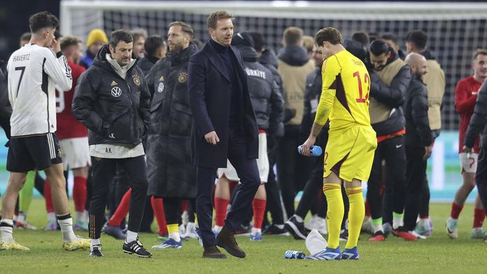 Julian Nagelsmann s brankářem Kevinem Trappem