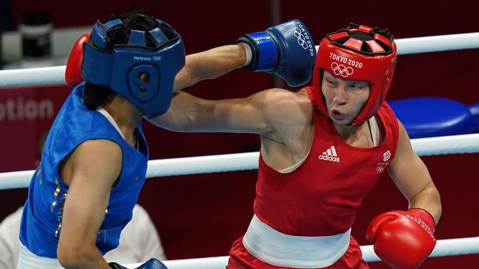Lauren Priceová během vítězného olympijského finále