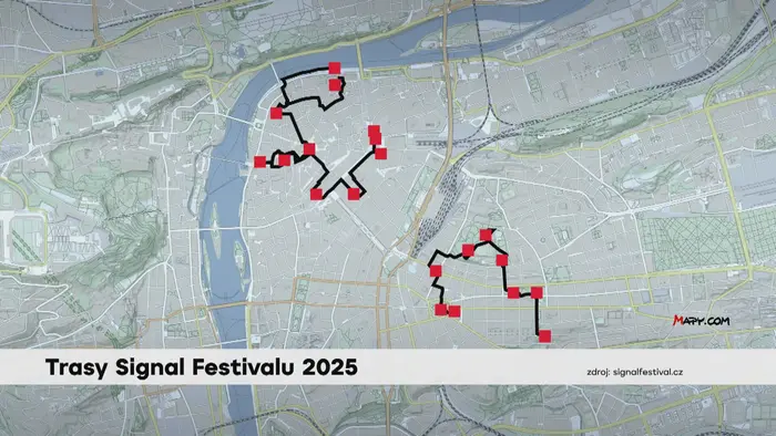 Trasy Signal Festivalu 2025