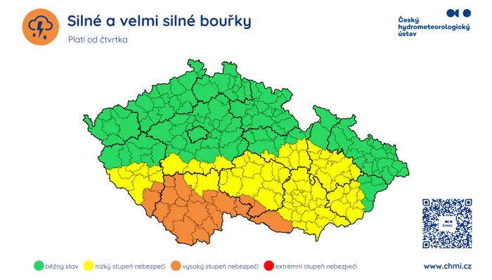 Výstraha před bouřkami