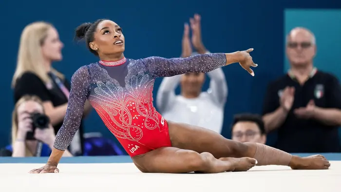 Gymnastka Simone Bilesová