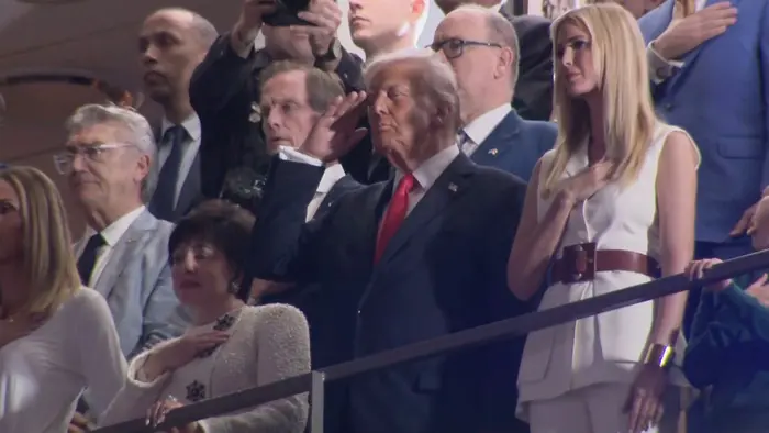 Donald Trump na Super Bowlu
