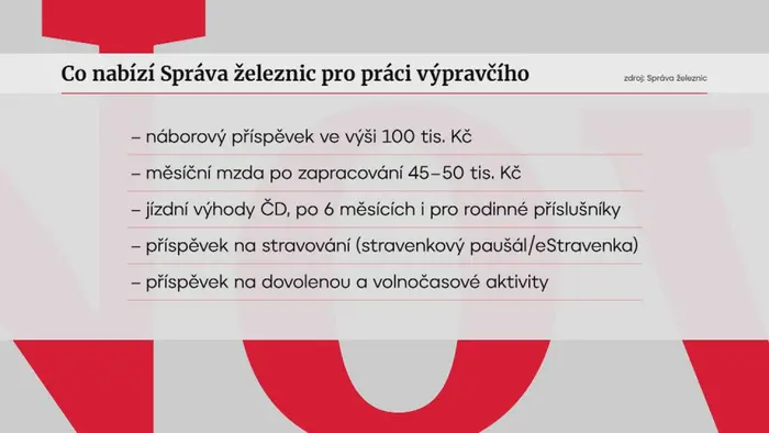 Co nabízí Správa železnic pro práci výpravčího