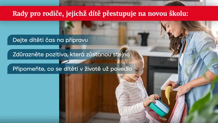 Děti jdou do školy