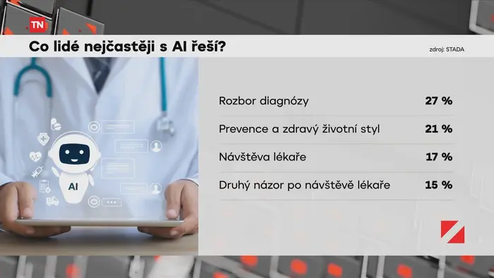 Co lidé nejčastěji s AI řeší?