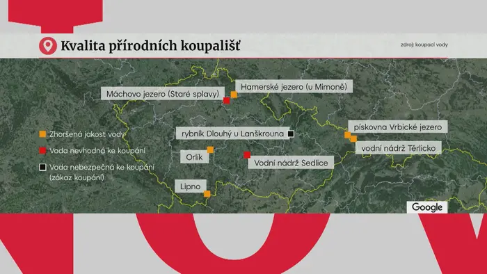Kvalita přírodních koupališť
