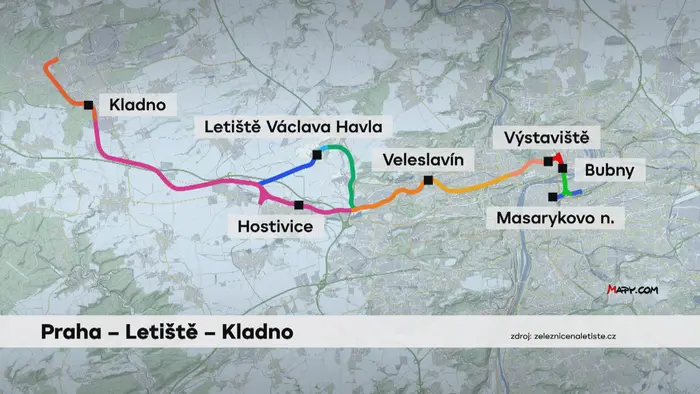 Praha – Letiště – Kladno