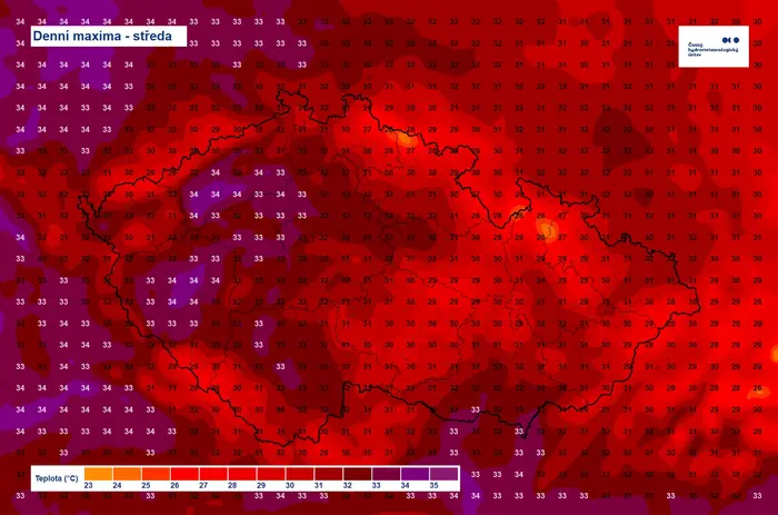 Mapa veder