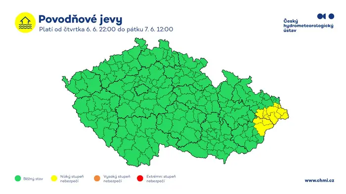 Výstraha před povodněmi
