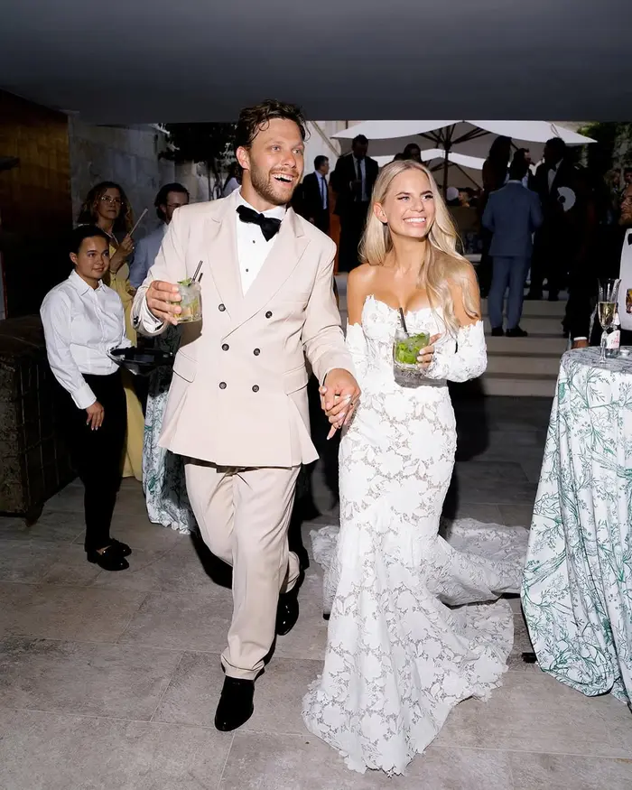 David Pastrňák a Rebecca Rohlssonová