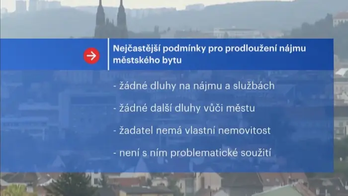 Podmínky pro prodloužení nájmu