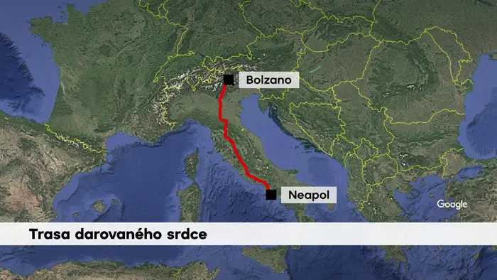 Trasa darovaného srdce