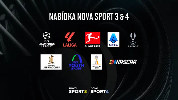 Nabídka Nova Sport 3 a 4.