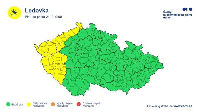Výstraha před ledovkou
