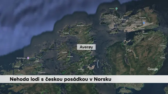 Grafika: Averoy v Norsku