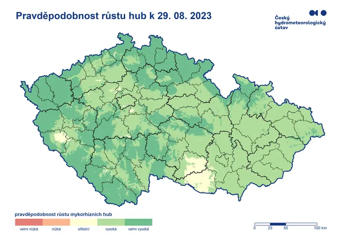 Pravděpodobnost růstu hub