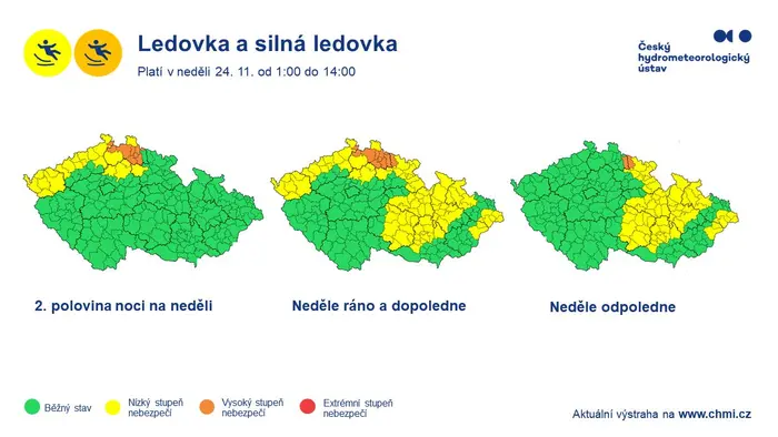 Výstraha před ledovkou