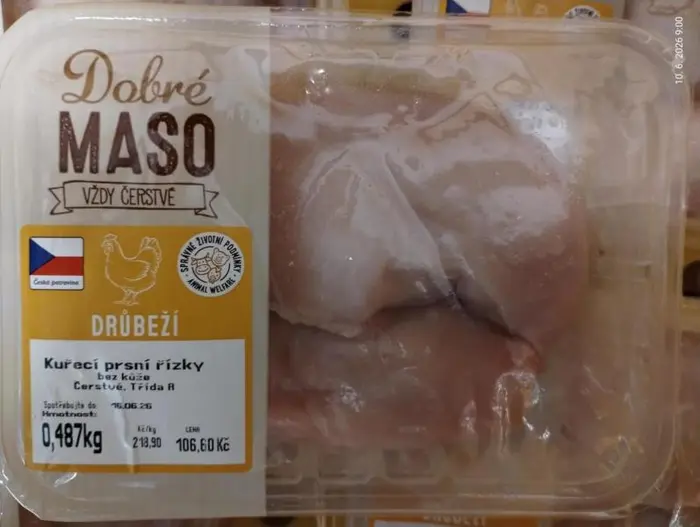 Kuřecí maso se salmonelou