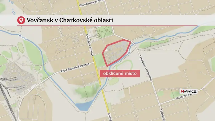Místo obklíčení na Ukrajině
