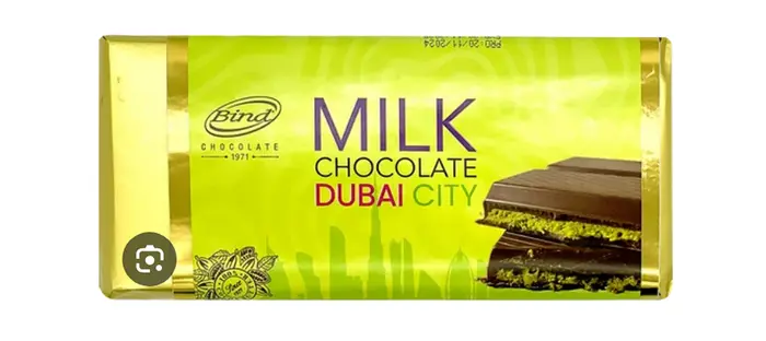 Dubajská čokoláda stažená z prodeje