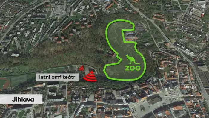 Zoo mapa