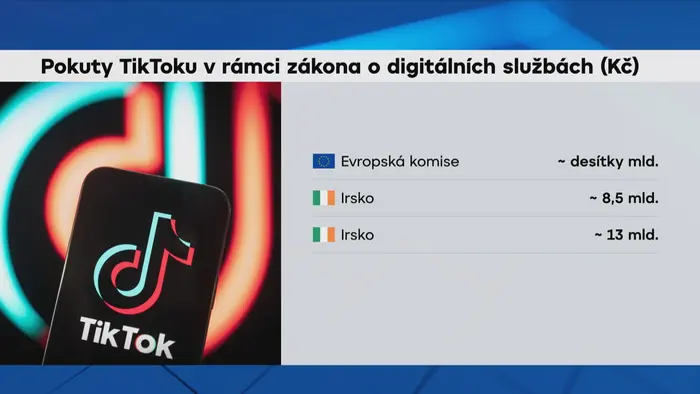 Pokuta pro TikTok