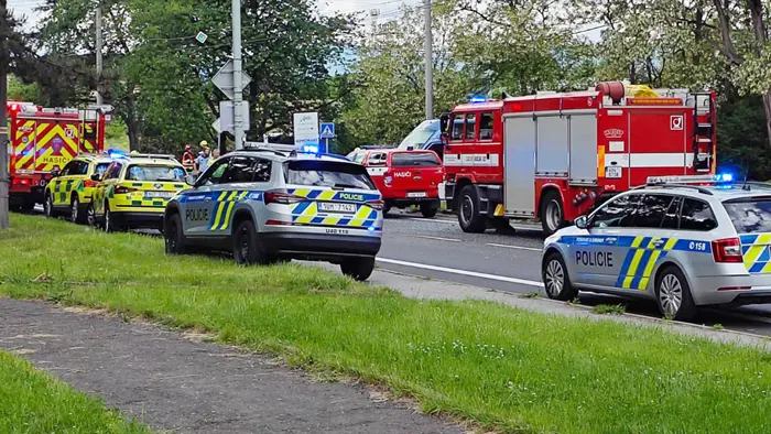 Vážná nehoda v Ústí nad Labem