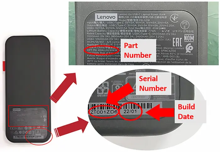 Powerbanka Lenovo USB-C Laptop Power Bank