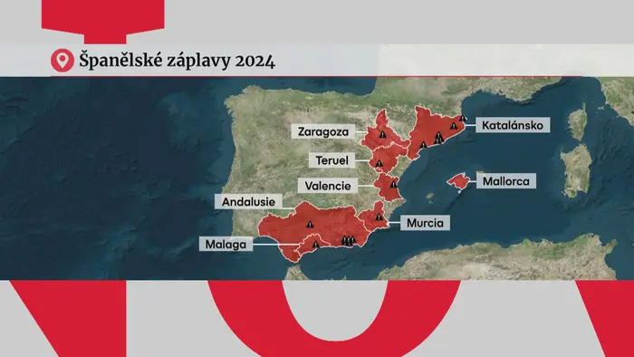 Španělské záplavy 2024