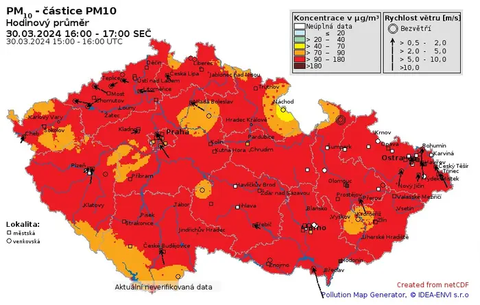 Smogová situace v Česku