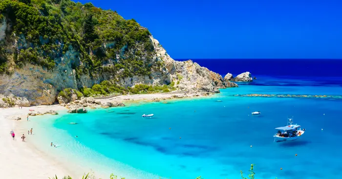 Řecko_Lefkada island Agios Nikitas village