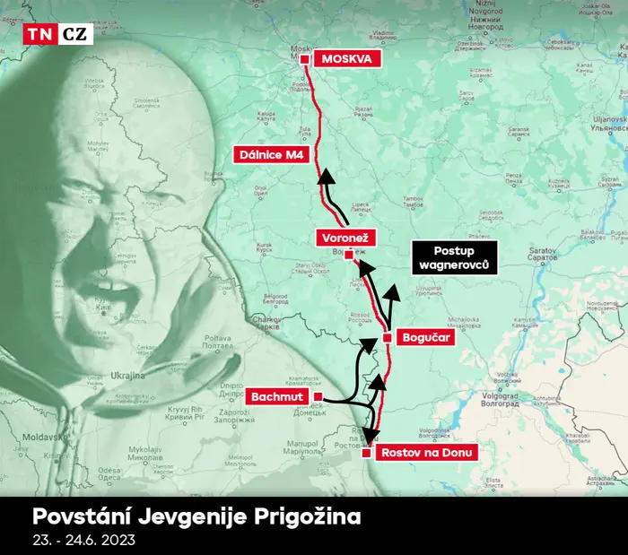 Povstání Jevgenije Prigožina