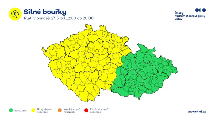 Výstraha před bouřkami, 27. 5.